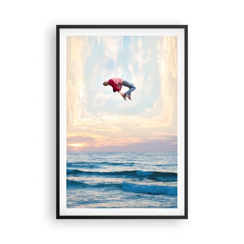 Poster in black frame - To Another Dimension - 61x91 cm