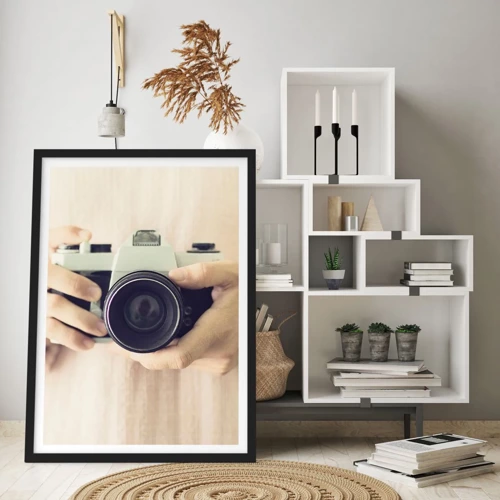 Poster in black frame - To Know More… - 50x70 cm