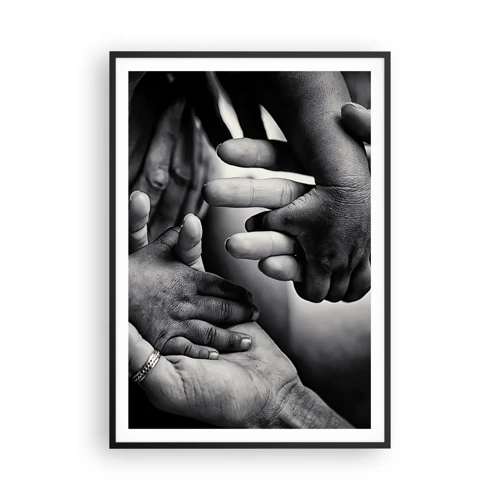 Poster in black frame - To be a Man - 70x100 cm