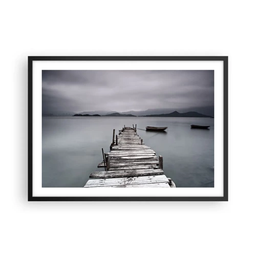 Poster in black frame - Tomorrow You Can Go - 70x50 cm