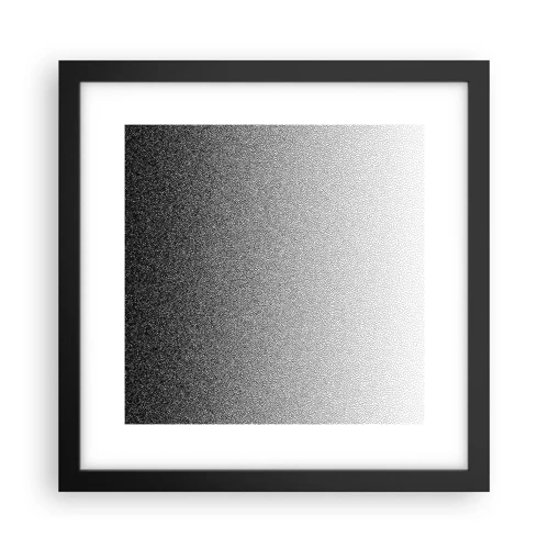 Poster in black frame - Towards Light - 30x30 cm