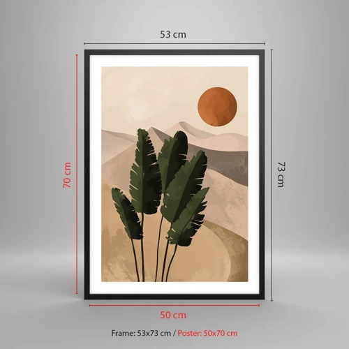 Poster in black frame - Triumph of Life - 50x70 cm