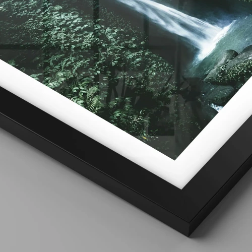 Poster in black frame - Tropical Spring - 70x100 cm