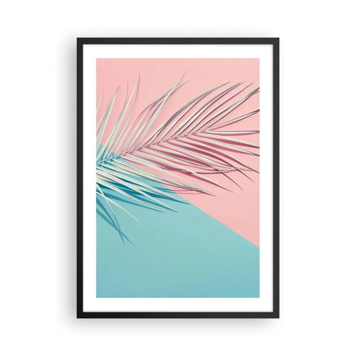 Poster in black frame - Tropical impression - 50x70 cm