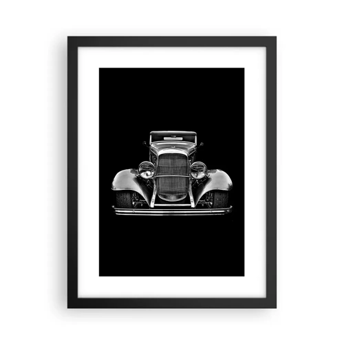 Poster in black frame - True Gentleman - 30x40 cm