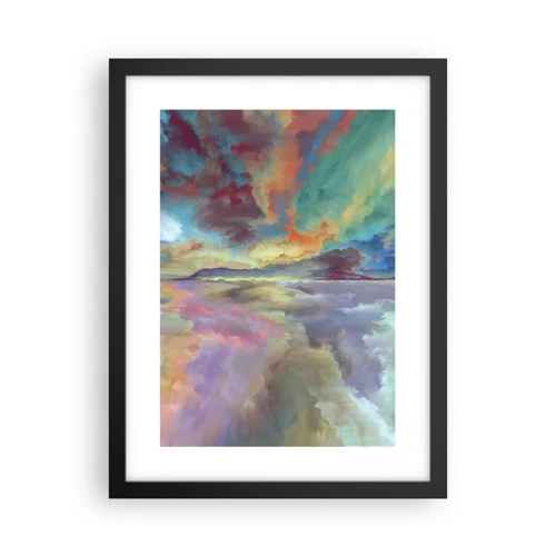 Poster in black frame - Two Skies - 30x40 cm