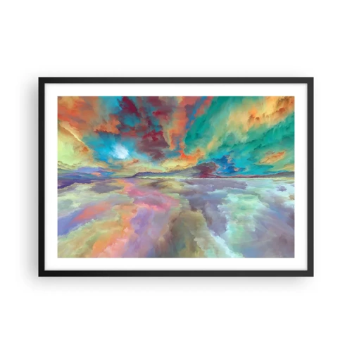 Poster in black frame - Two Skies - 70x50 cm