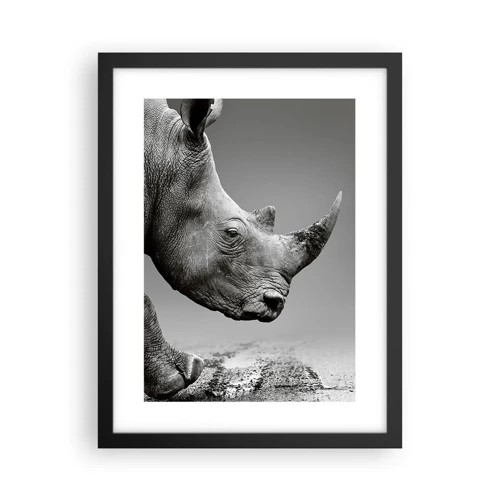 Poster in black frame - Uncontrolled Power - 30x40 cm