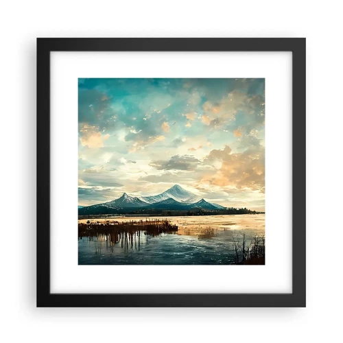 Poster in black frame - Under Heaven's Protection - 30x30 cm