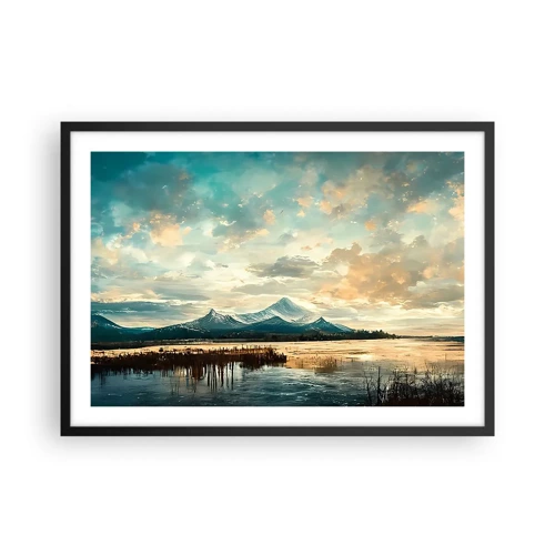 Poster in black frame - Under Heaven's Protection - 70x50 cm