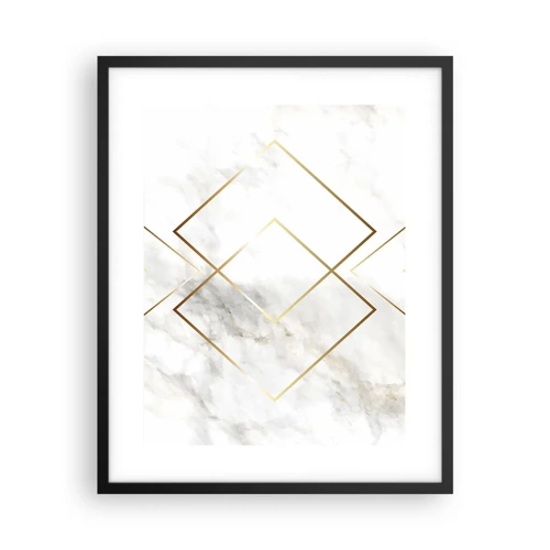 Poster in black frame - View over Infinity - 40x50 cm