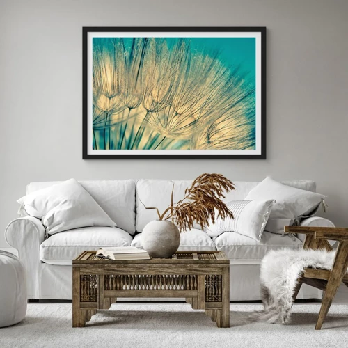 Poster in black frame - Waiting for the Wind - 70x50 cm