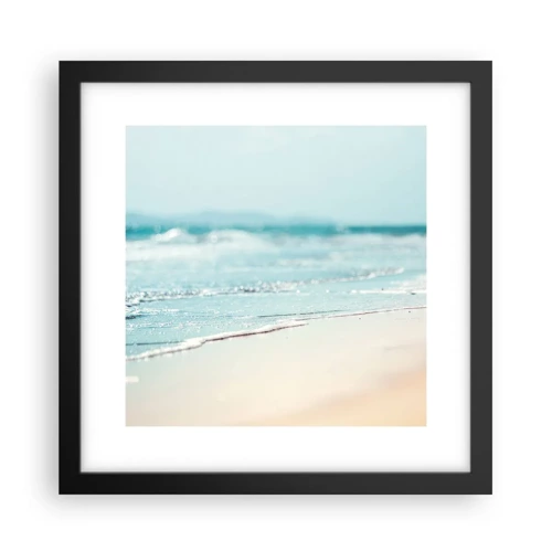 Poster in black frame - Warmth and Breeze - 30x30 cm