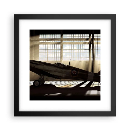 Poster in black frame - Warrior's Rest - 30x30 cm