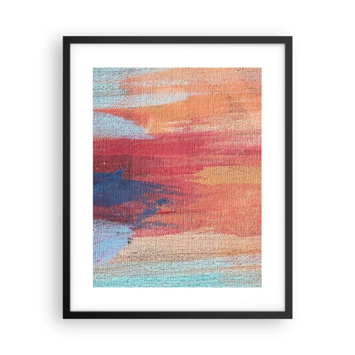 Poster in black frame - Washed Down by Rainbow - 40x50 cm