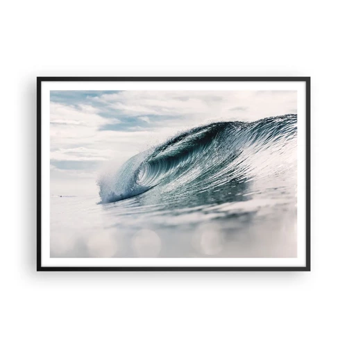 Poster in black frame - Water Summit - 100x70 cm
