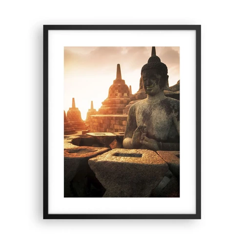 Poster in black frame - Weather of Great Wisdom - 40x50 cm