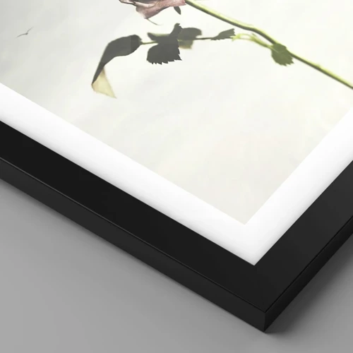 Poster in black frame - Welcoming of Spring - 50x70 cm