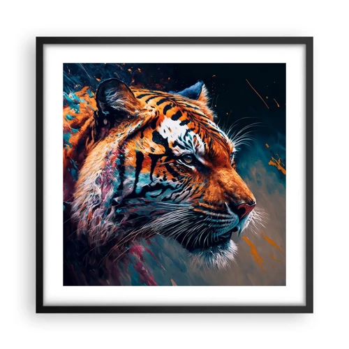 Poster in black frame - Wild Beauty - 50x50 cm