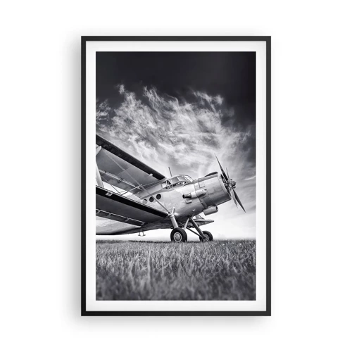 Poster in black frame - Winged Pilgrim - 61x91 cm