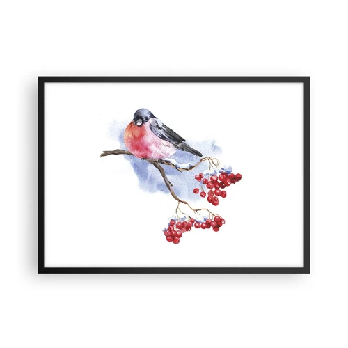 Poster in black frame - Winter in Colour - 70x50 cm