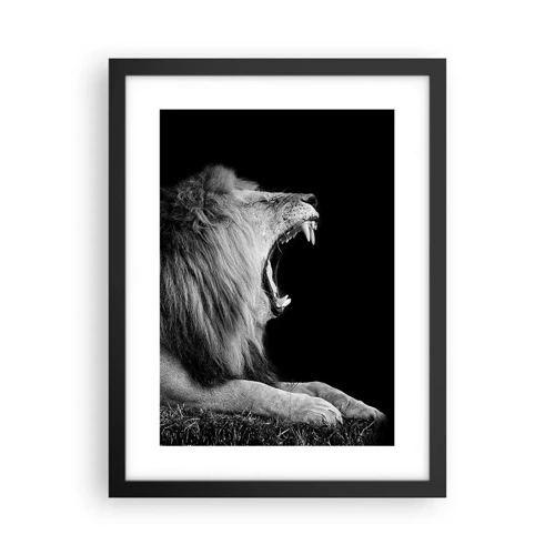 Poster in black frame - Without Any Doubt - 30x40 cm