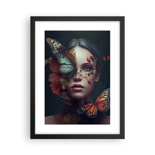 Poster in black frame - Wonderful Metamorphosis - 30x40 cm