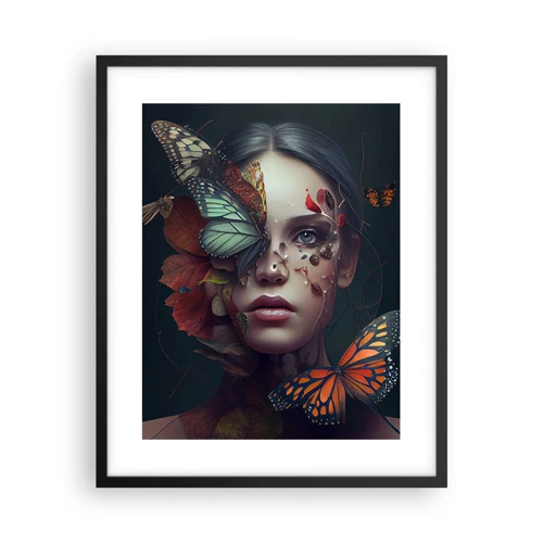 Poster in black frame - Wonderful Metamorphosis - 40x50 cm