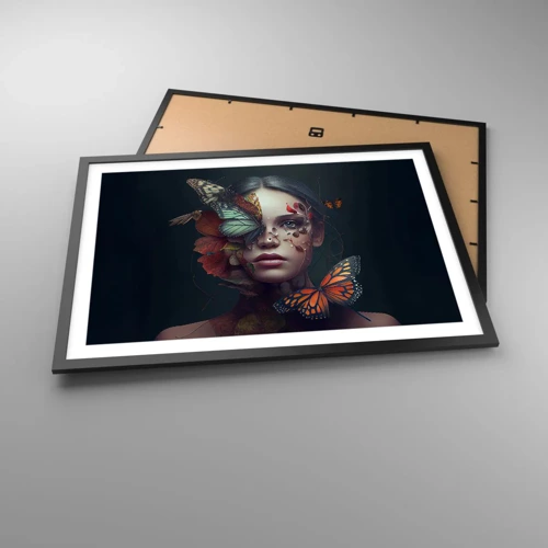 Poster in black frame - Wonderful Metamorphosis - 70x50 cm