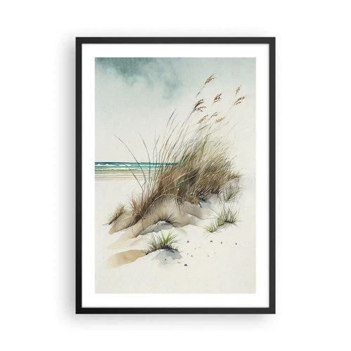 Poster in black frame - Wrapped by Sand - 50x70 cm