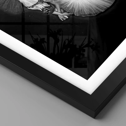 Poster in black frame - Yin and Yang - Ideal Balance - 61x91 cm