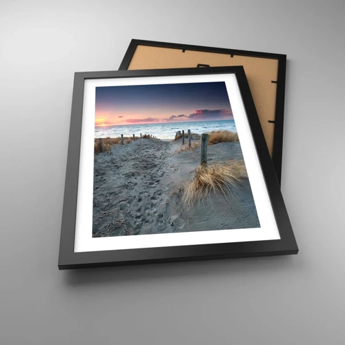 Poster in black frame - You Have Spilled a Rainbow of Sparkles… - 30x40 cm