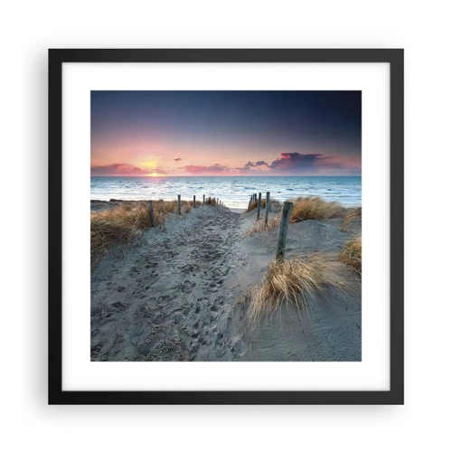 Poster in black frame - You Have Spilled a Rainbow of Sparkles… - 40x40 cm