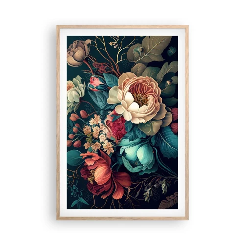 Poster in light oak frame - 19th Century Charm - 61x91 cm