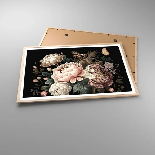 Poster in light oak frame - Baroque Style - 91x61 cm