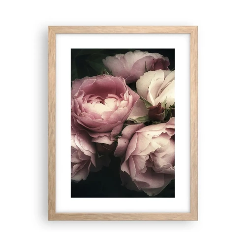 Poster in light oak frame - Belle Epoque Charm - 30x40 cm