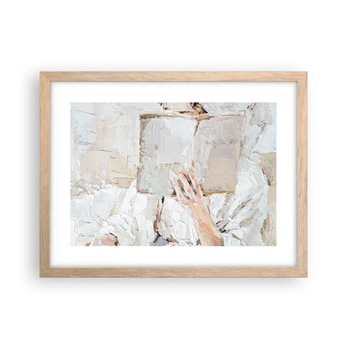 Poster in light oak frame - In Another World - 40x30 cm