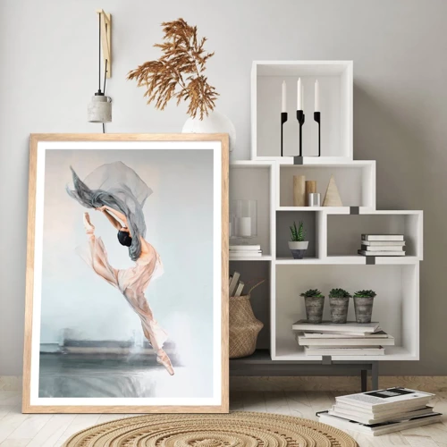 Poster in light oak frame - In Dancing Exaltation - 30x40 cm
