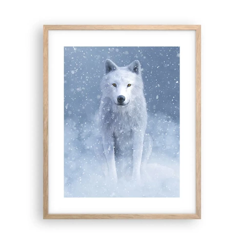 Poster in light oak frame - In Winter Spirit - 40x50 cm