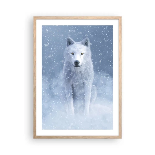 Poster in light oak frame - In Winter Spirit - 50x70 cm