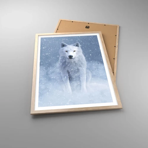 Poster in light oak frame - In Winter Spirit - 50x70 cm