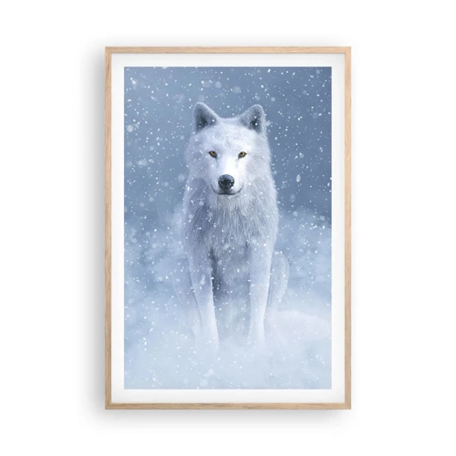 Poster in light oak frame - In Winter Spirit - 61x91 cm