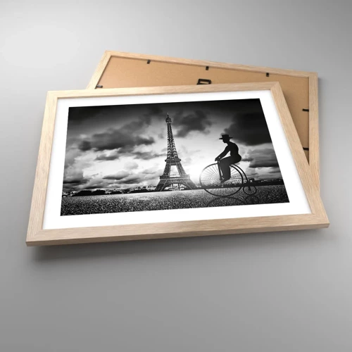 Poster in light oak frame - Longing for Belle Epoque - 40x30 cm