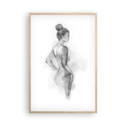 Poster in light oak frame - Pretty As a Picture - 61x91 cm