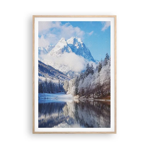 Poster in light oak frame - Snow Patrol - 70x100 cm
