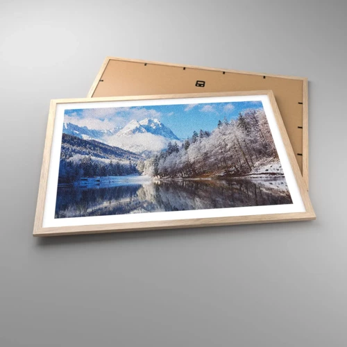 Poster in light oak frame - Snow Patrol - 70x50 cm