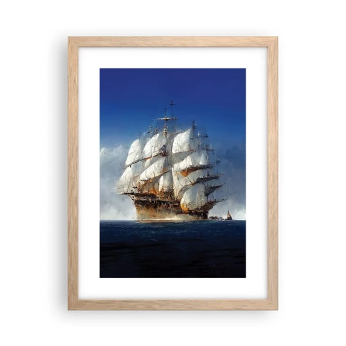 Poster in light oak frame - The Great Glory! - 30x40 cm