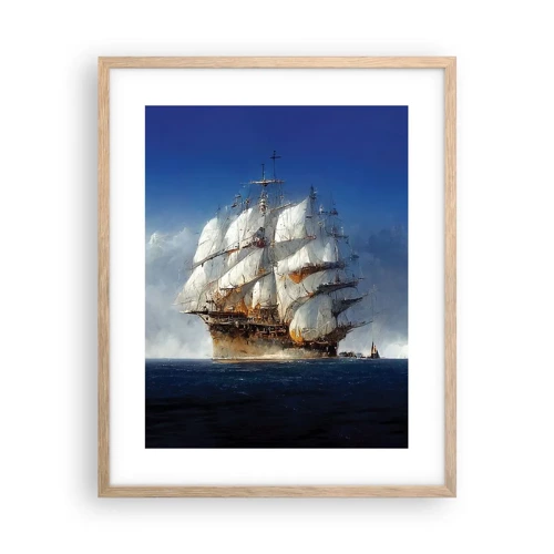 Poster in light oak frame - The Great Glory! - 40x50 cm