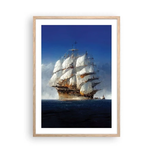 Poster in light oak frame - The Great Glory! - 50x70 cm