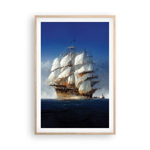 Poster in light oak frame - The Great Glory! - 61x91 cm